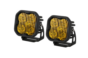 Diode Dynamics - DD6132P - SS3 LED Pod Pro Yellow Driving Standard (pair)