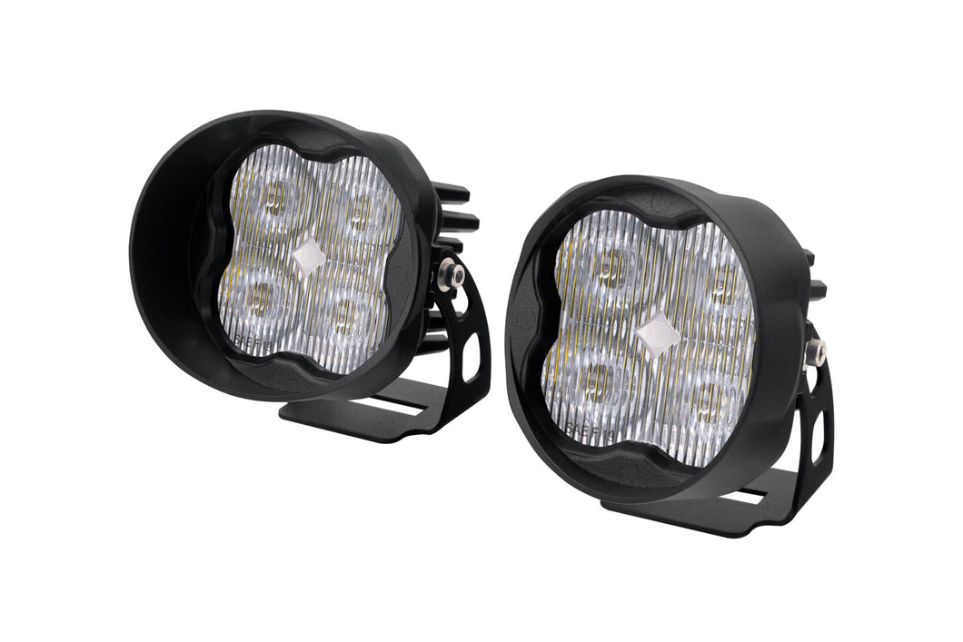 Diode Dynamics - DD6167P - SS3 LED Pod Pro White SAE Fog Angled (pair)