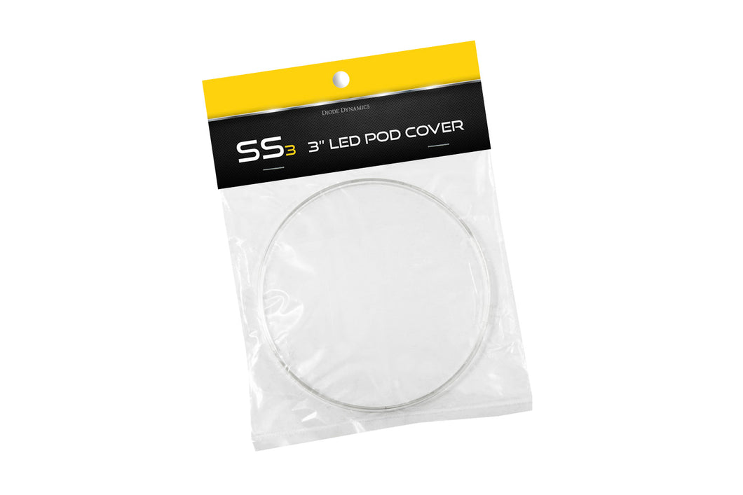 Diode Dynamics - DD6265 - SS3 LED Pod Cover Round Clear