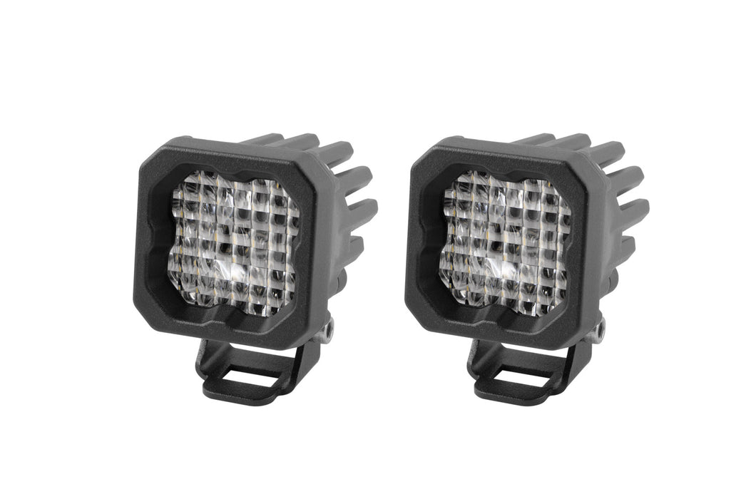 Diode Dynamics - Stage Series C1 LED Pod Sport White Wide Standard BBL (pair)