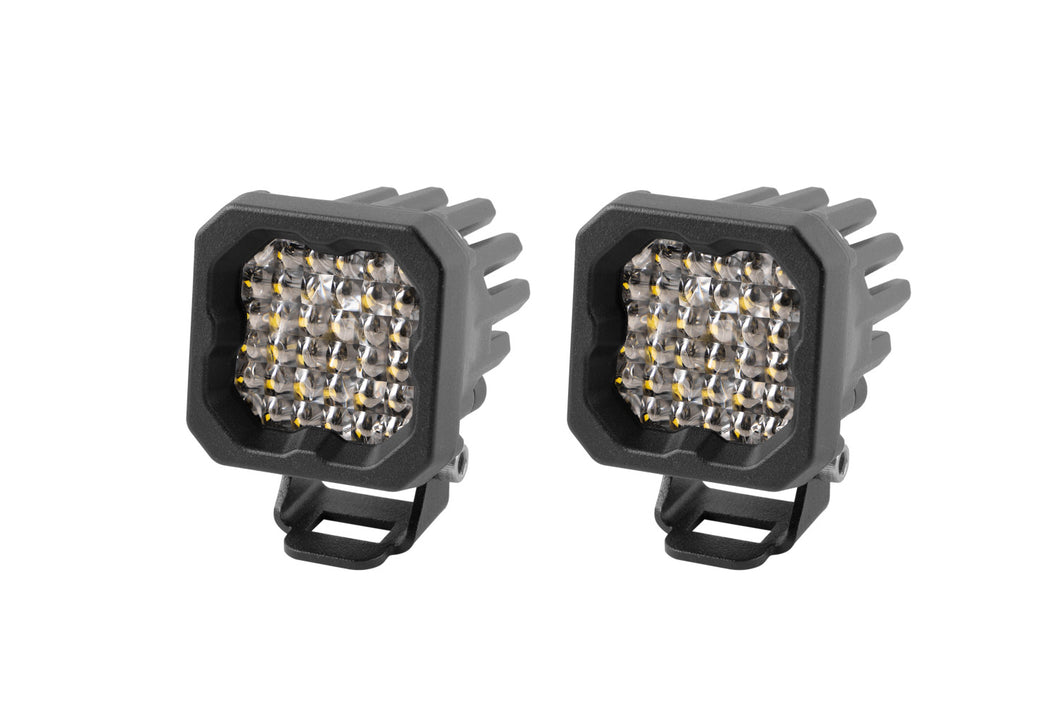 Diode Dynamics - Stage Series C1 LED Pod Sport White Flood Standard WBL (pair)