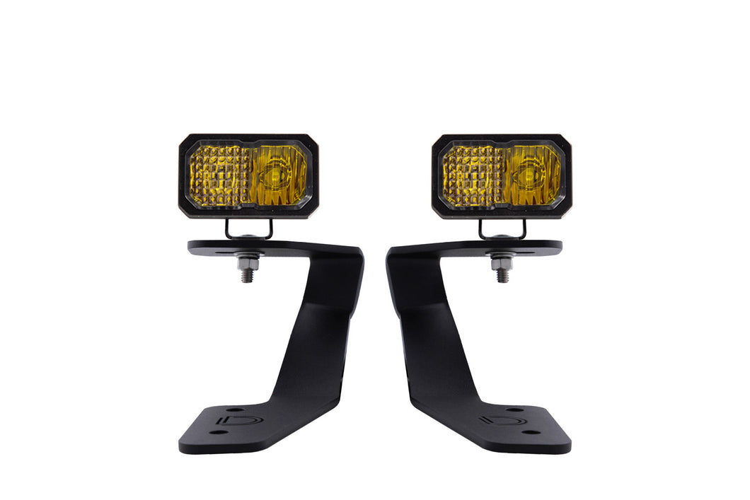 SSC2 LED Ditch Light Kit For 18-21 Subaru Crosstrek Pro Yellow Combo
