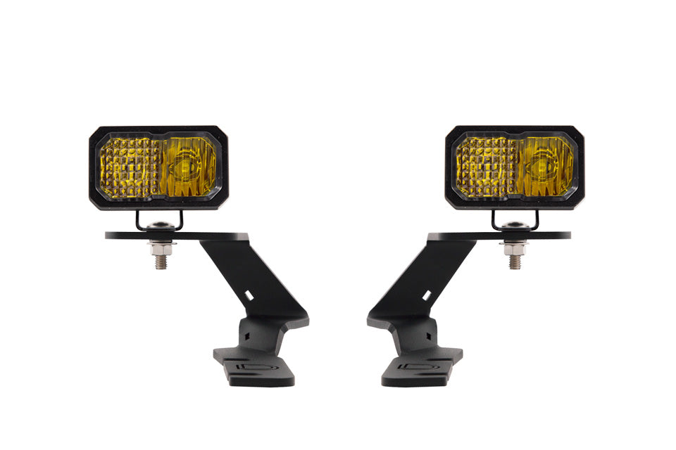 SSC2 LED Ditch Light Kit For 19-21 Ford Ranger Pro Yellow Combo