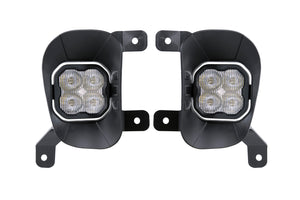 Diode Dynamics - SS3 Ram Vertical LED Fog Light Kit Sport White SAE Fog