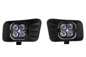 Diode Dynamics - SS3 Ram Horizontal LED Fog Light Kit Pro White SAE Driving
