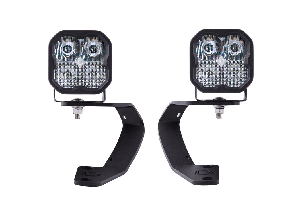 SS3 LED Ditch Light Kit For 2010-2021 Toyota 4Runner Sport White Combo