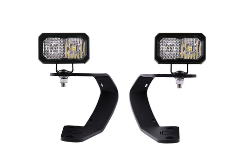 SSC2 LED Ditch Light Kit For 2010-2021 Toyota 4Runner Sport White Combo