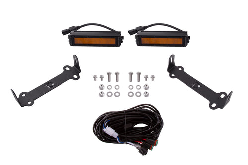 SAE/DOT LED Lightbar Kit For 2014-2021 Toyota 4Runner SAE/DOT Amber Wide
