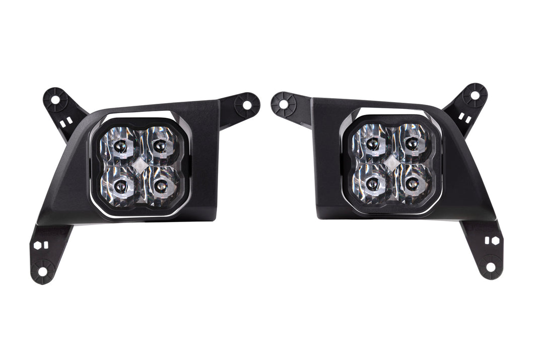 Diode Dynamics - SS3 Type SV2 LED Fog Light Kit Pro White SAE Driving