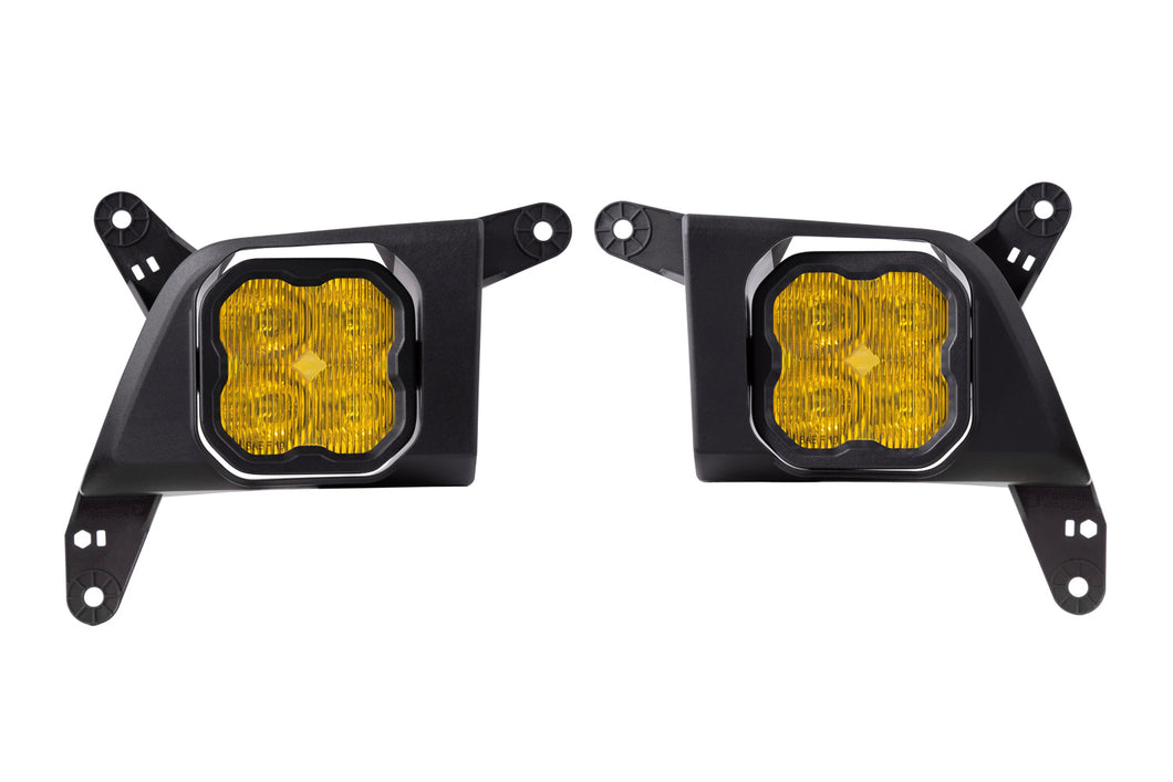 Diode Dynamics - SS3 Type SV2 LED Fog Light Kit Pro Yellow SAE Fog