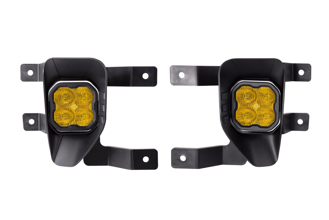 Diode Dynamics - SS3 Type SV1 LED Fog Light Kit Sport Yellow SAE Fog