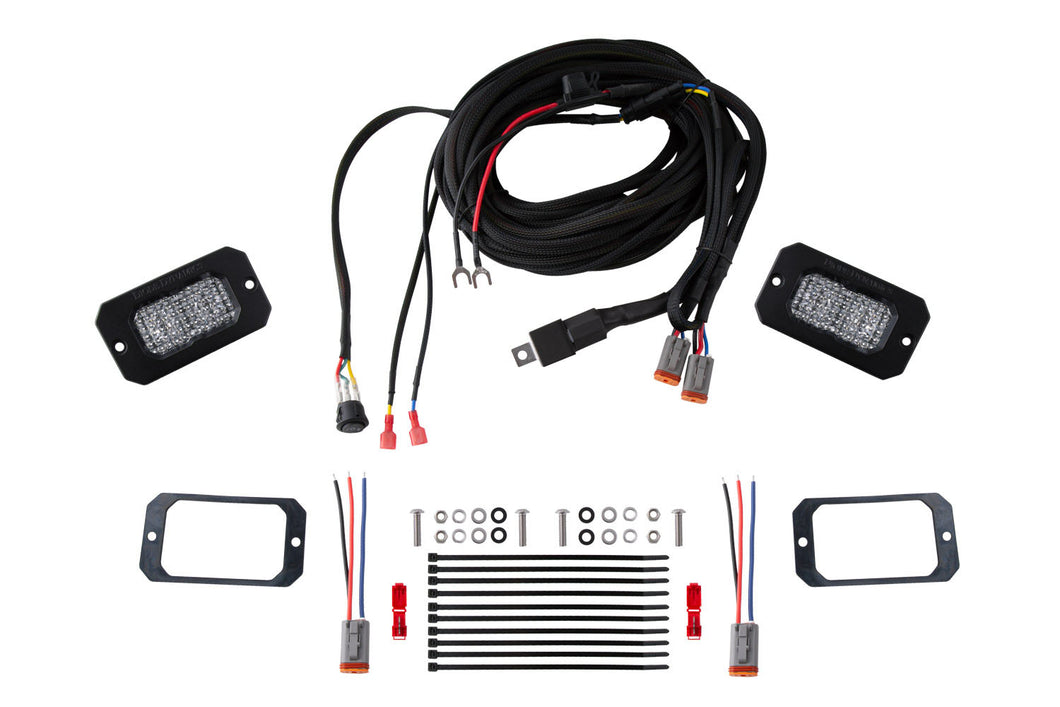 Diode Dynamics - Stage Series Flush Mount Reverse Light Kit C2 Sport