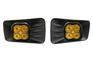 Diode Dynamics - SS3 Type CH LED Fog Light Kit Sport ABL Yellow SAE Fog