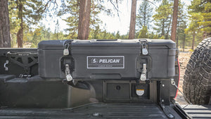 Pelican Saddle Case Bed Mount (Toyota Tacoma Deck Rail)