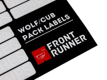 Load image into Gallery viewer, FRONT RUNNER - Wolf/Cub Pack Campsite Organizing Labels