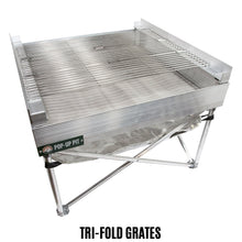 Load image into Gallery viewer, Tri-Fold Grill Grate for Fireside Pop-up Pit