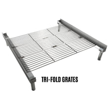 Load image into Gallery viewer, Tri-Fold Grill Grate for Fireside Pop-up Pit